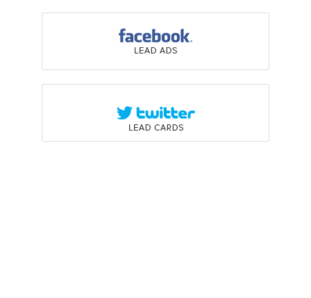 Automatically capture leads from Social Ad Integration